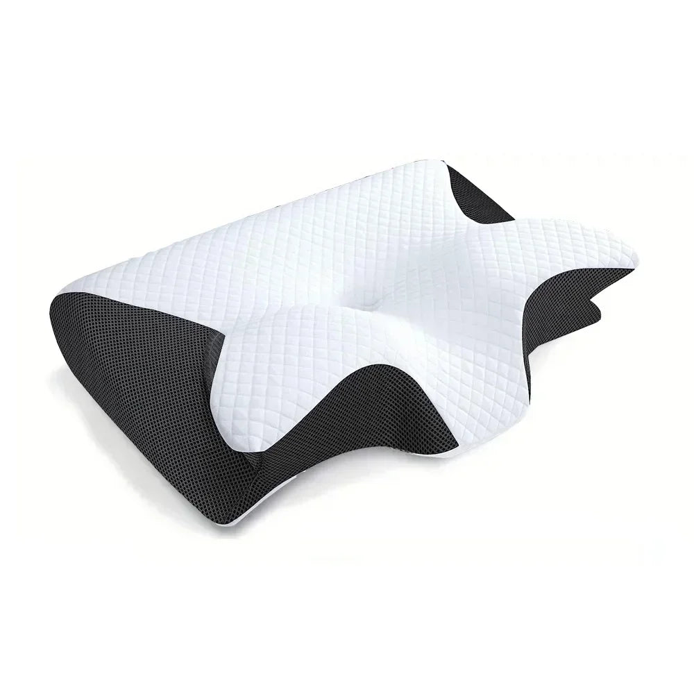 Contour Memory Foam Pillow – Ergonomic Neck & Shoulder Support Pillow