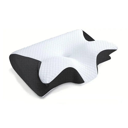 Contour Memory Foam Pillow – Ergonomic Neck & Shoulder Support Pillow