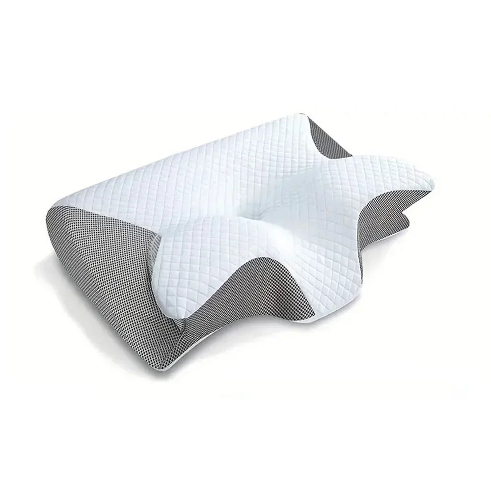 Contour Memory Foam Pillow – Ergonomic Neck & Shoulder Support Pillow